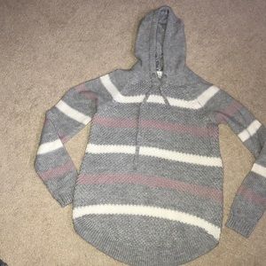 Beautiful knit hooded sweater